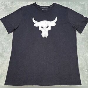 Under Armour Project Rock T Shirt  Men’s Size 2XL black